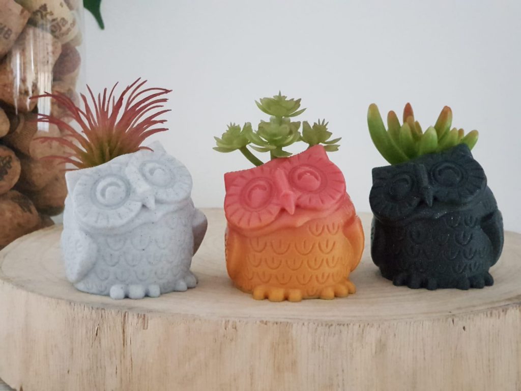 owl planters